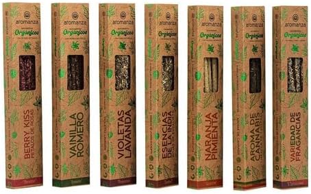 Premium Organic Incense Sticks 6 Count