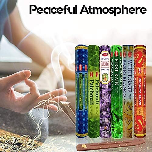 Toms Incense - 6 Popular Scents 240 Total Sticks