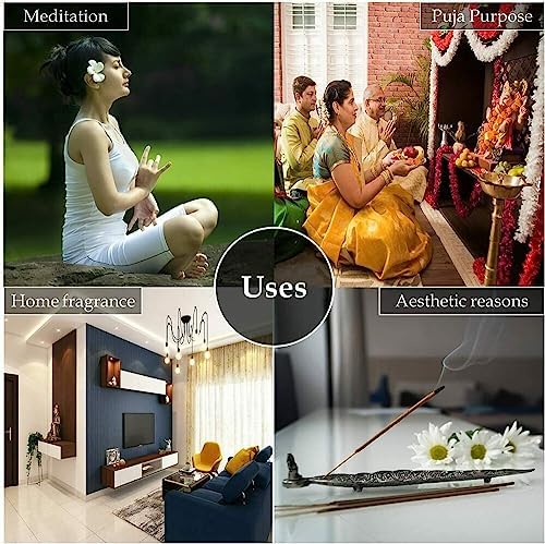 Lavender Incense Sticks Pack of 5 100 Sticks for Meditation and Relaxation