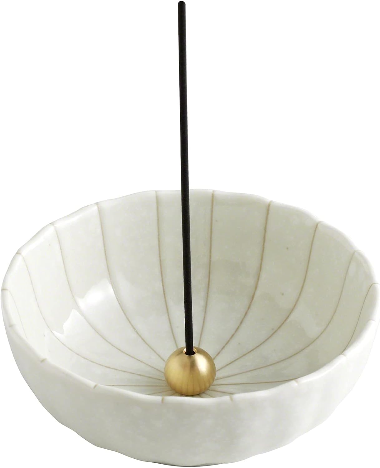 Asayu Japan White Lotus Incense Holder Set