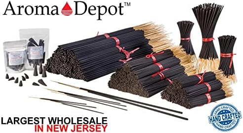 Aroma Depot 2 Inch Lavender Charcoal Incense Cones 45-50 Pack
