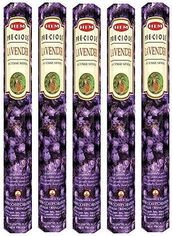 Lavender Incense Sticks Pack of 5 100 Sticks for Meditation and Relaxation