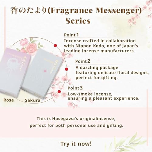 Hasegawa Sakura Incense Sticks 15-Minute Burn