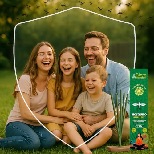 Bless International Mosquito Repellent Incense Sticks 75 PCS