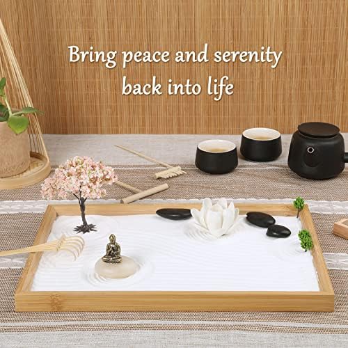 Zen Garden Kit for Office Desk and Home Decor