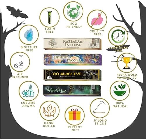 Soul Sticks 4 Pack Natural Incense Sticks Variety
