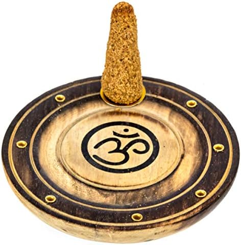 Om Incense Holder for 7 Sticks and 1 Cone