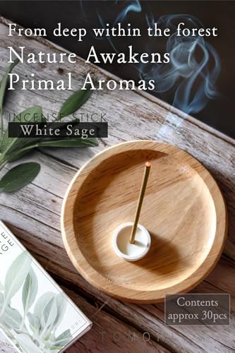 White Sage Incense Sticks 30pcs Organic for Meditation and Relaxation