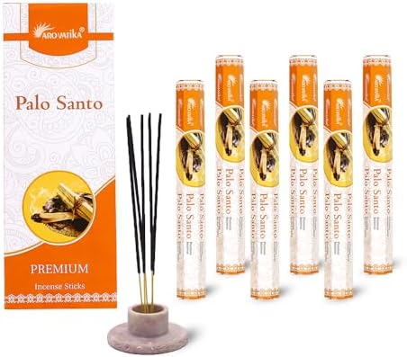 ARO VATIKA Palo Santo Hexa Incense Sticks Set of 120