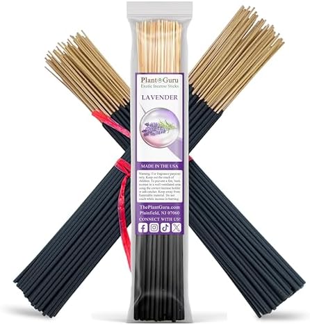 Lavender Incense Sticks - 11 Inch 85-100 Sticks Bundle