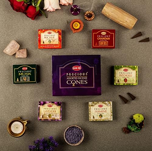 Precious Series Assortment 12 Boxes 6 Scents HEM Incense