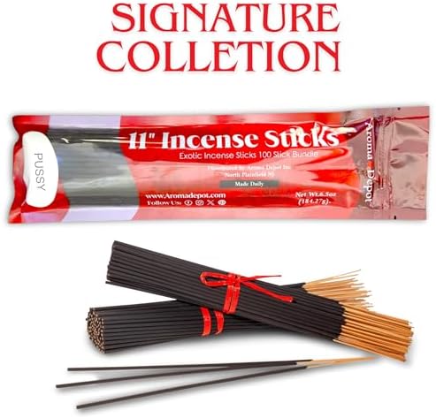 Aroma Depot Relax Vibes 11 Inch Incense Sticks Variety Set 500 Pack