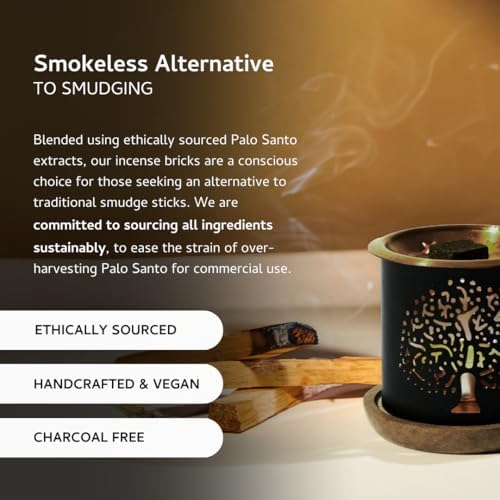 Palo Santo Lavender Smokeless Incense Bricks Refill