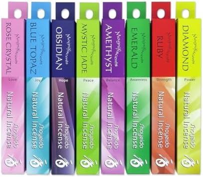 Shoyeido Jewels Incense Set of 8 Bundle Assortment