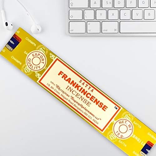 Satya Sai Baba Nag Champa Frankincense Incense Sticks - 12 Pack
