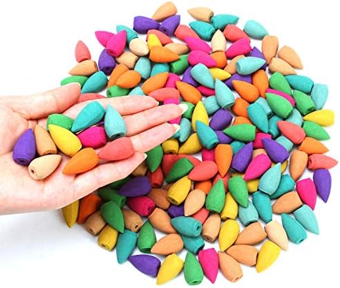Aneco 180 Backflow Incense Cones 10 Mixed Natural Scents