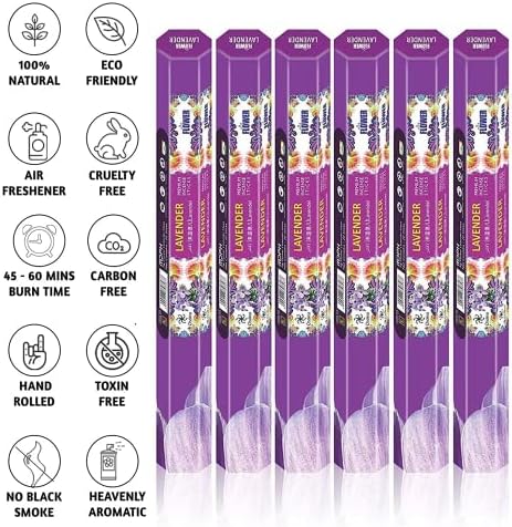 Chakra Lavender Incense Sticks Pack of 120