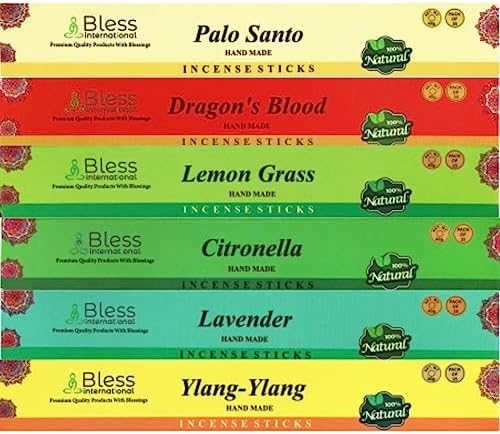 Bless International Best Assorted 21 Scents Gift Pack for Purification Relaxation Positivity Yoga Meditation
