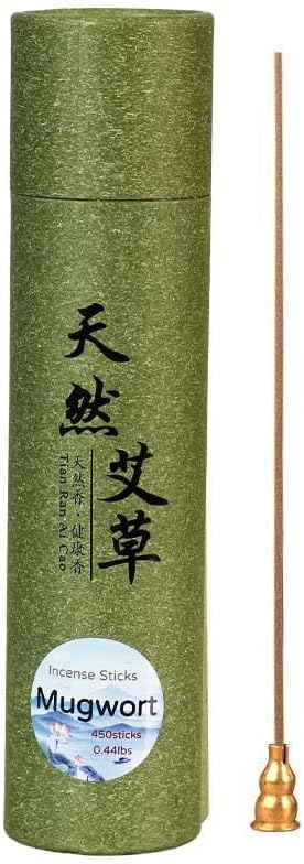 Natural Mugwort Incense Sticks for Meditation and Spiritual Cleansing