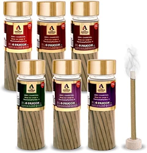 The Aroma Factory Organic Incense Sticks 5 in 1 Set