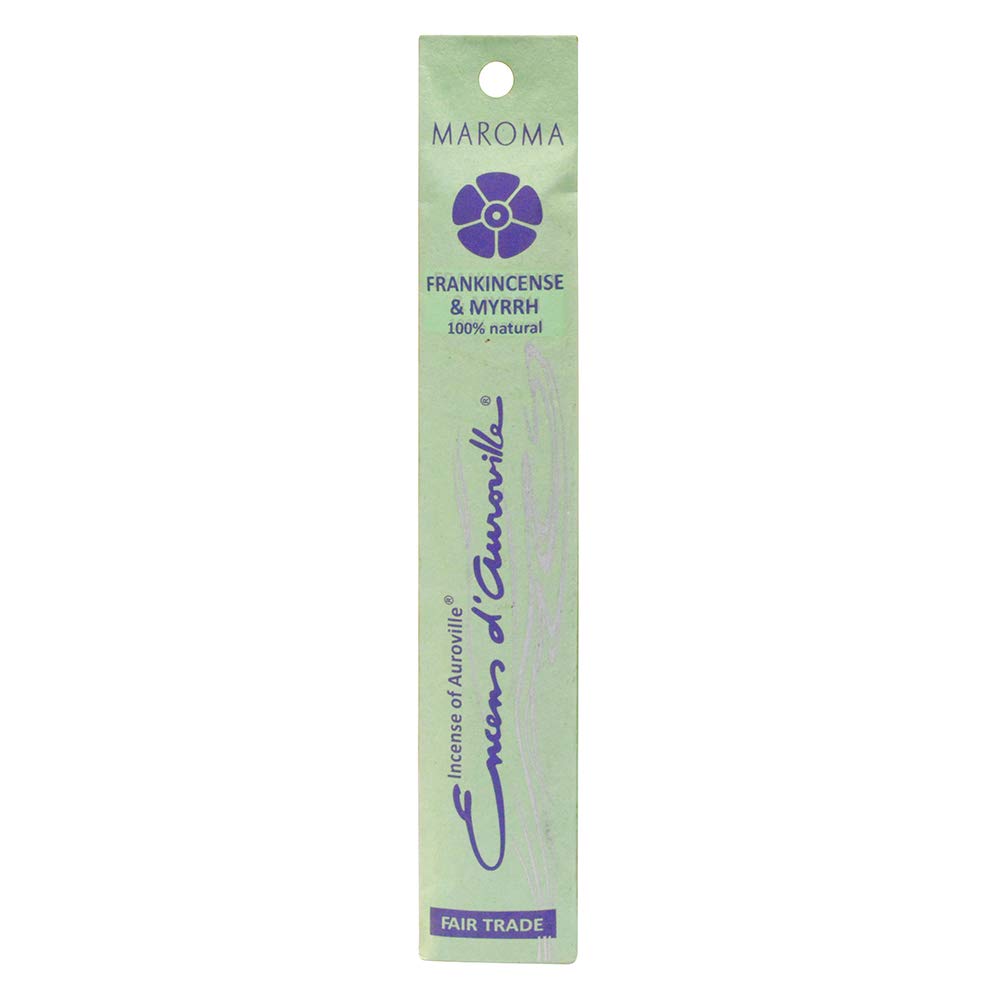 Maroma EDA Incense Frankincense Myrrh 10 Count