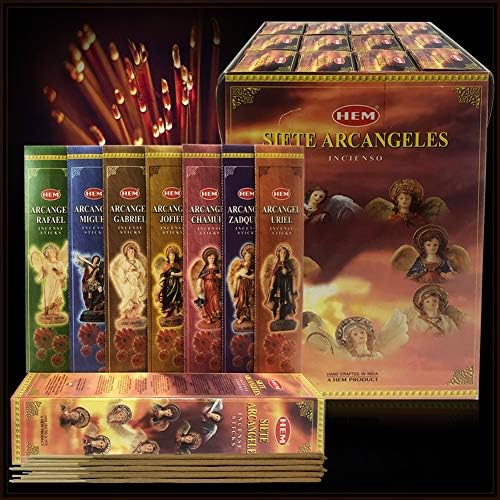 7 Archangels Incense Sticks and Holder Bundle