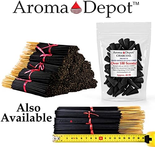 1 Inch Lavender Incense Charcoal Cones 85-100 Pack