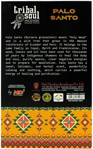 Tribal Soul Incense Smudge Sticks - 12 Packs - 180 Grams