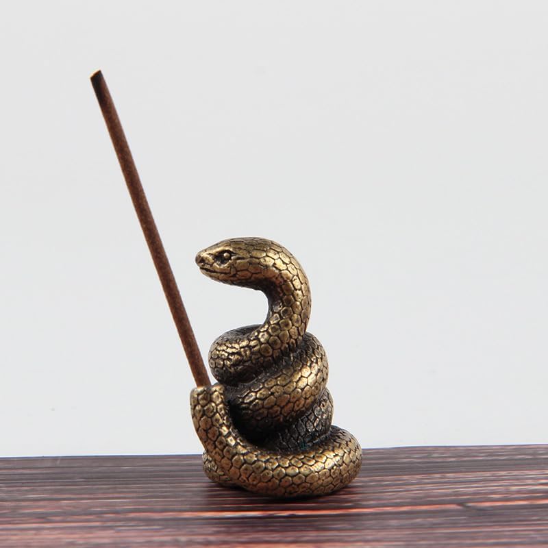 4Pcs Zodiac Incense Holders Mini Animal Stick Alloy Metal Crafts