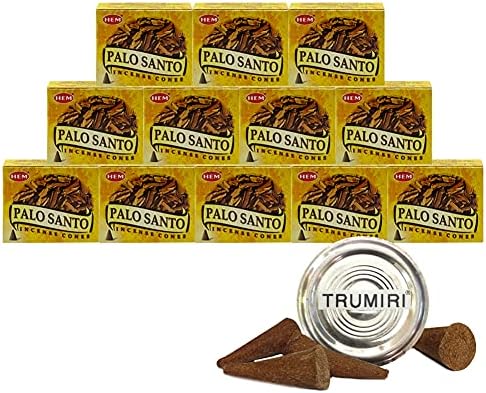 TRUMIRI Palo Santo Incense and Burner Holder Bundle