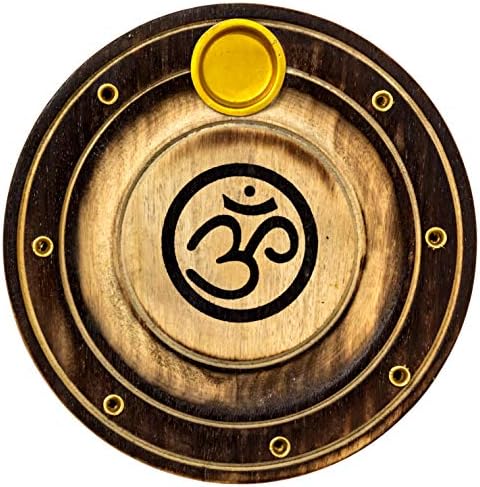 Om Incense Holder for 7 Sticks and 1 Cone