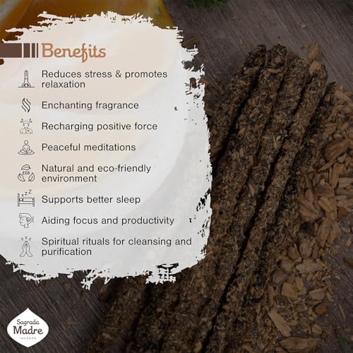 Sagrada Madre 8 pcs Natural Citronella Orange Incense Sticks