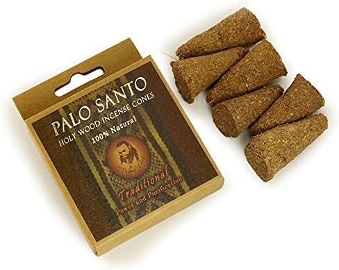 Prabhujis Gifts Palo Santo Incense Cones - 6 Pack
