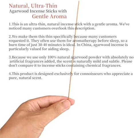 QINAN Series Natural Oud Incense Sticks 95 Pack