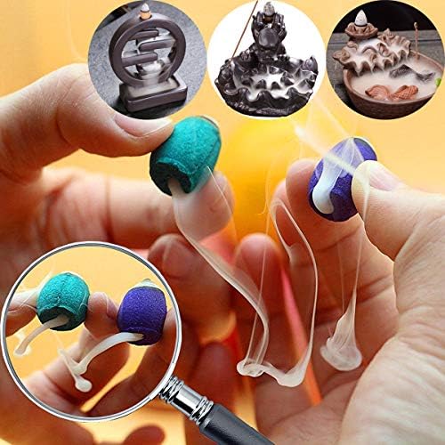120PCS Backflow Incense Cones with 8 Natural Scents