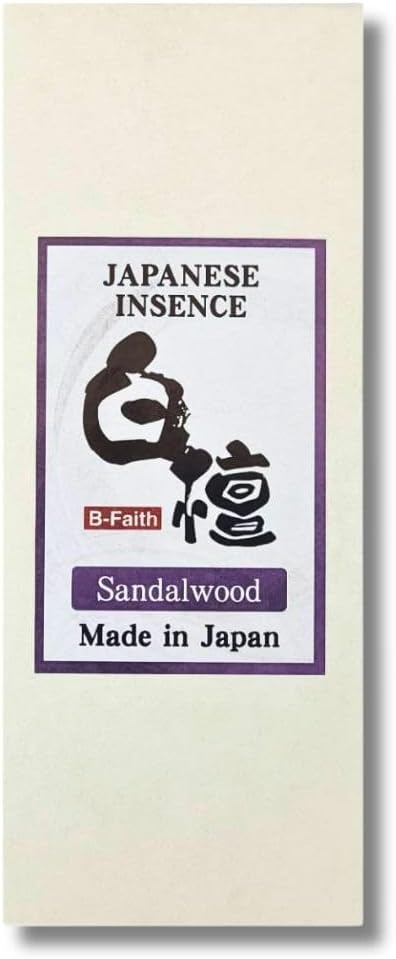 B-Faith Natural Sandalwood Incense Sticks 85 Sticks
