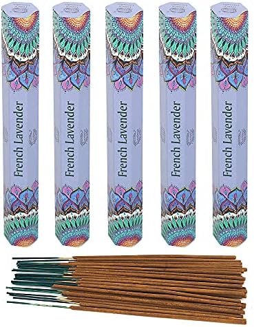 Raajsee Lavender Incense Sticks 15 Sticks x 5 Pack