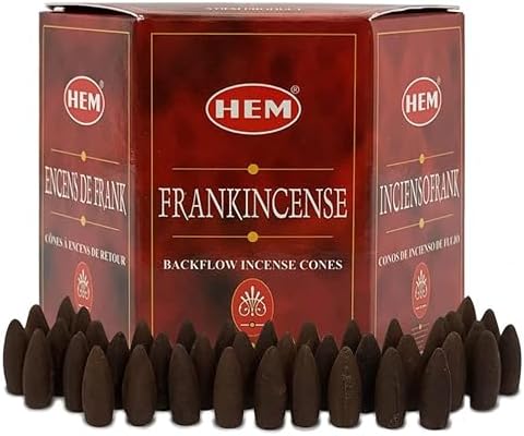 Frankincense Backflow Incense Cones for Aromatic Smoke Fountain