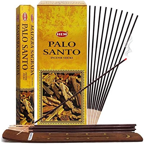 TRUMIRI Palo Santo Incense Sticks and Holder Bundle