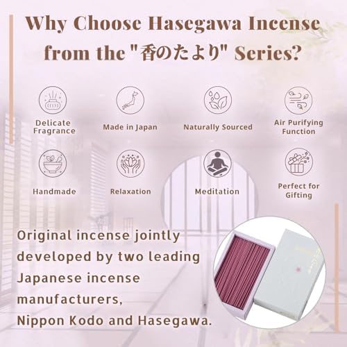 Hasegawa Sakura Incense Sticks 15-Minute Burn