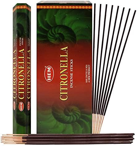 Citronella Incense Sticks and Holder Bundle
