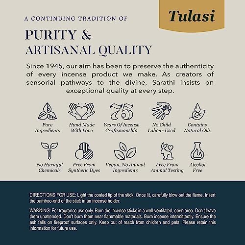 Tulasi Assorted Incense Sticks Set of 12 Scents