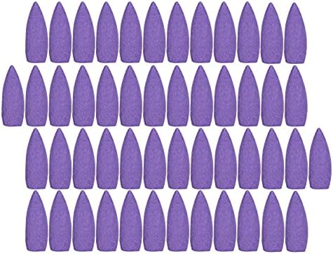 Zerodis 50Pcs Lavender Backflow Incense Cones