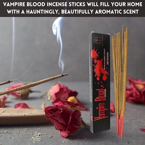 Vampire Blood Fragrance Incense Sticks 4 Pack 15 Grams Natural Aromatherapy