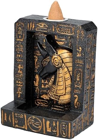 Pacific Giftware Anubis Backflow Incense Burner Sculpture
