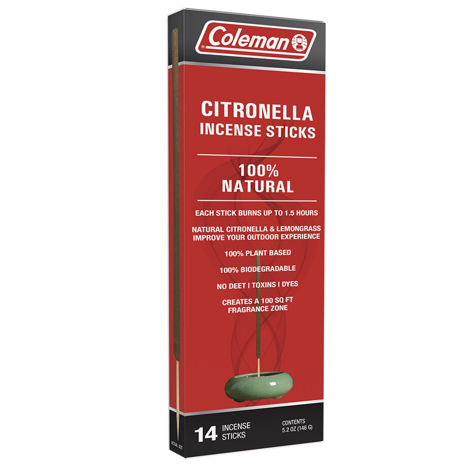 Coleman Citronella Incense Sticks 14-Pack