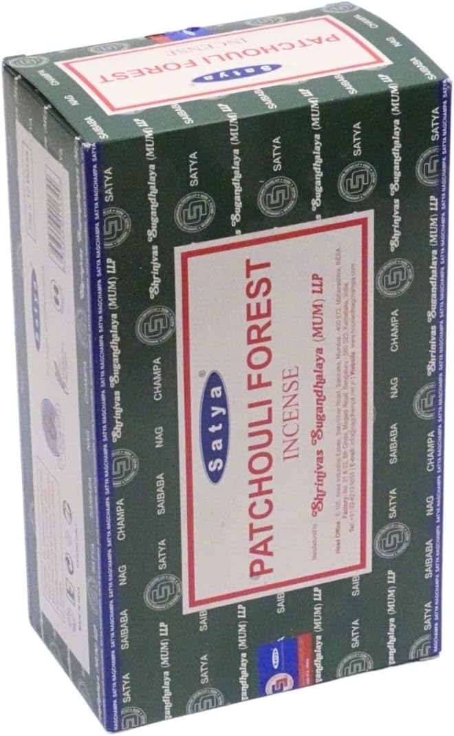 Satya Patchouli Forest Nag Champa Incense 180 Grams 1