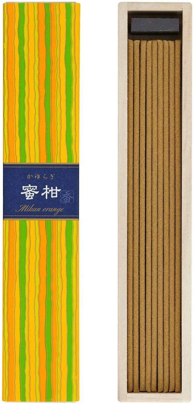 Mikan Orange Incense Sticks 40 Pack by Nippon KODO