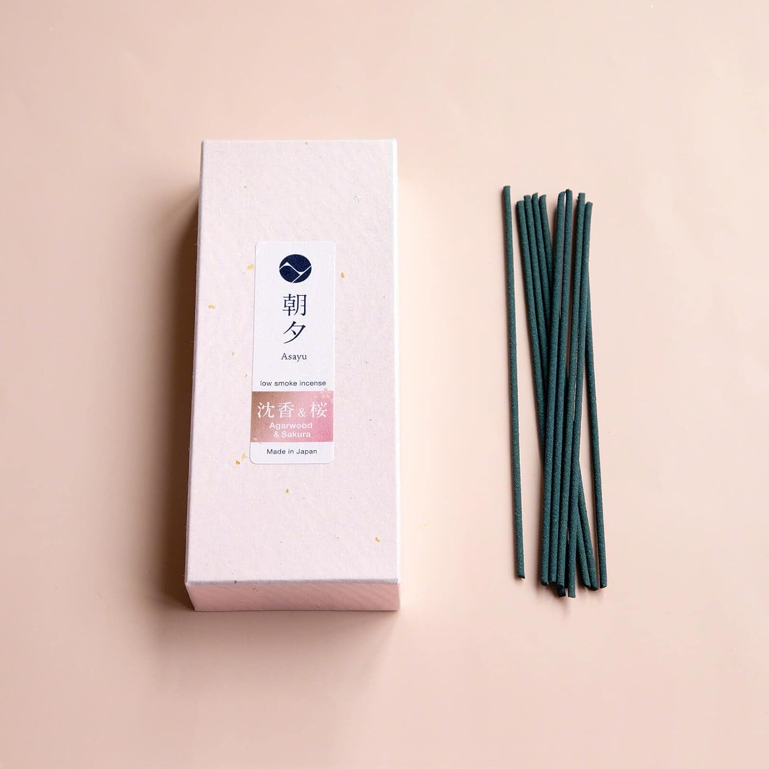 Asayu Japan Premium Incense Sticks Cherry Blossom and Agarwood Blend