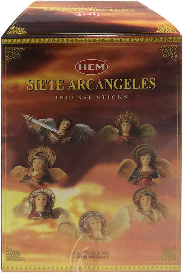 7 Archangels Incense Sticks and Holder Bundle
